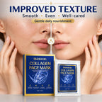 SkinKlean Collagen Face Mask 9 Pack,Hydrating Sheet Masks for Women