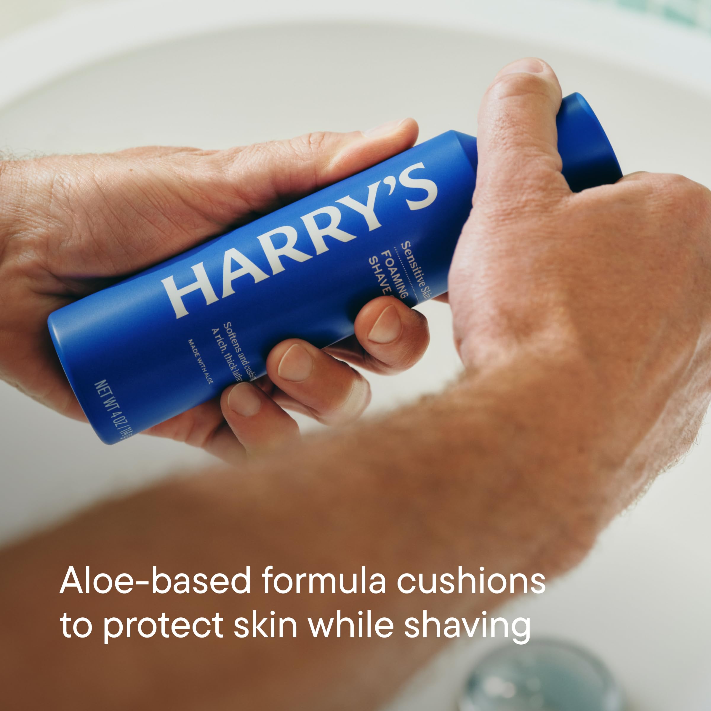 Harry's Foaming Shave Gel for Men with Aloe - 6.7 oz (3 Pack) | Soothes and Cushions Skin for Shaving - Safe For Sensitive Skin