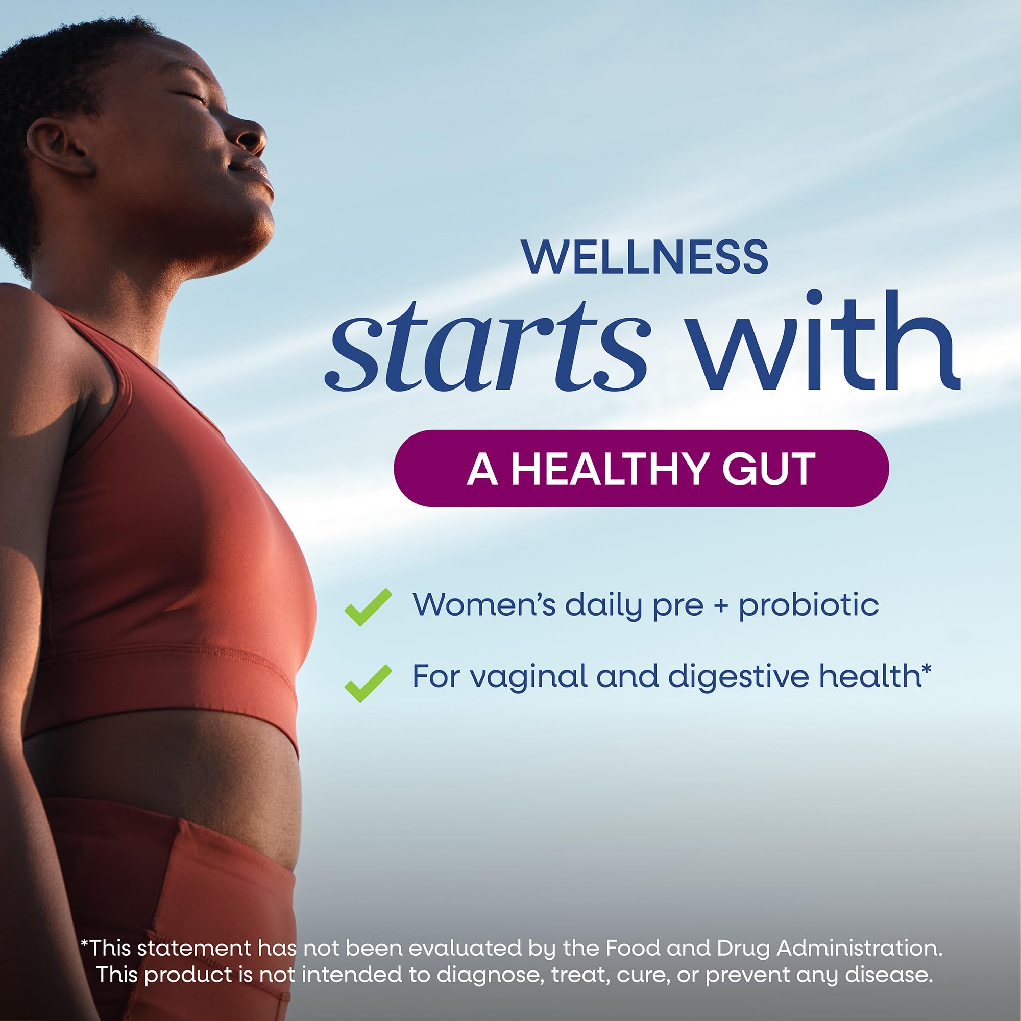 Nature's Way Fortify Women’s Probiotic 30 Billion CFU, 30 ct | Daily Multi-Strain Probiotic for Digestive, Vaginal, and Immune Support*, Once-Daily Capsule, No Refrigeration Required