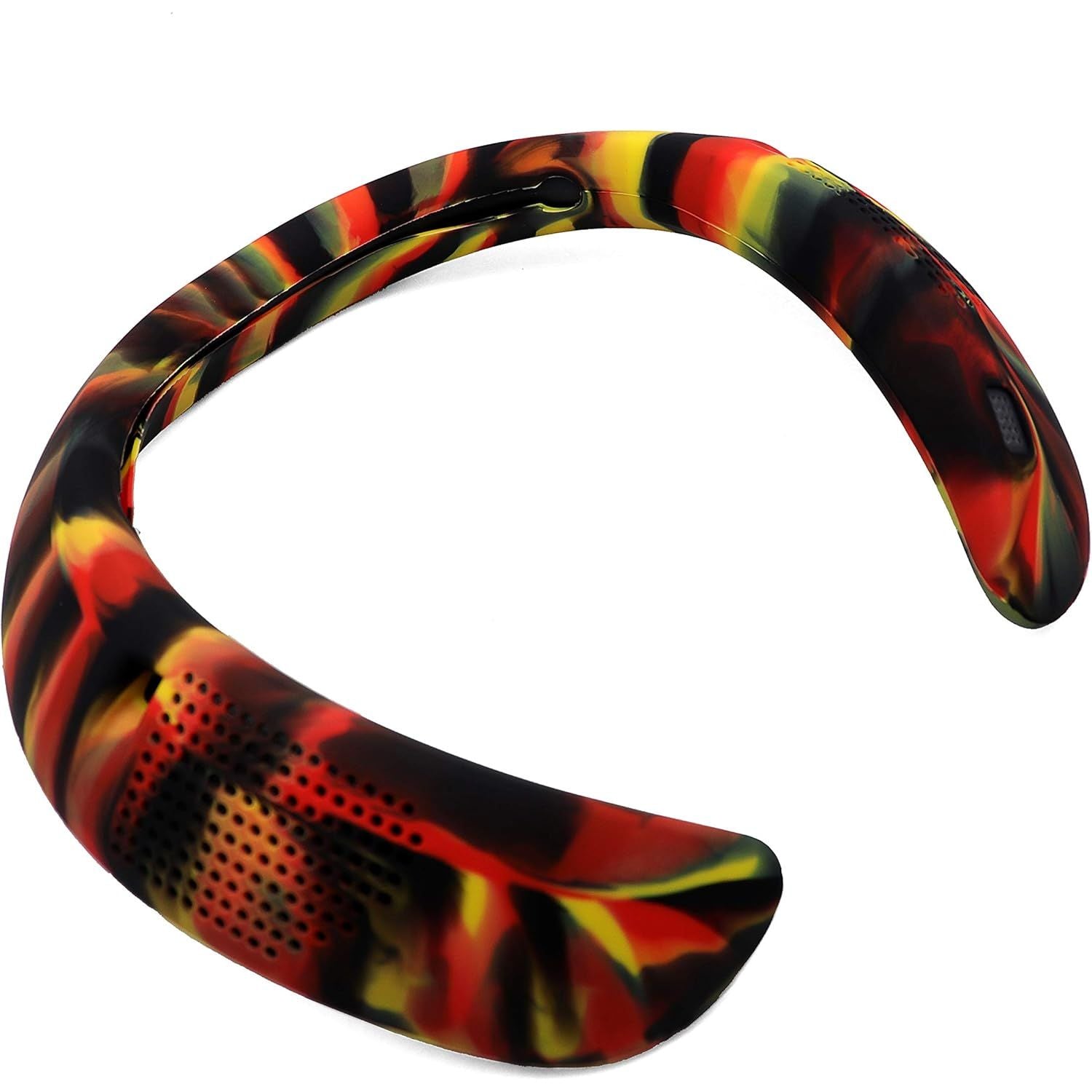 Buy now Silicone Protective Case Cover Compatible with Bose Soundwear Companion Wearable Speaker (Black) Camouflage Red at indiglob india