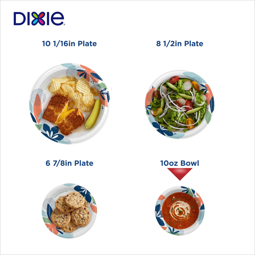 Dixie Disposable Paper Bowls 10oz, 35 CT