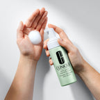 Buy now Clinique 3-Step Extra Gentle Mild Cleansing Foam Face Cleanser | For Dry + Sensitive Skin | Non-Irritating, Cleansing + Comforting, 4.2 Fl Oz at indiglob india