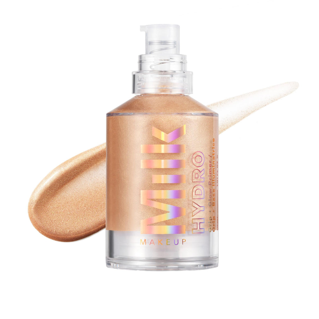 Milk Makeup Hydro Grip Primer with Hyaluronic Acid + Niacinamide – Hydrating Face Primer Grips Makeup for Up to 12 Hours – Silicone-Free, Lightweight Gel with Dewy Finish