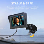 GROWNSY Baby Car Camera with Night Vision, 4.3 Inch HD Display