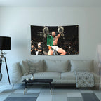 Conor McGregor Boxing Flag Funny Poster Durable Man Cave Wall Flag with Brass Grommets 3x5 Feet Tapestry for College Dorm Room Decor,Outdoor,Bedroom, Parties gifts, travel, filming,events,festivals..