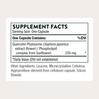 THORNE Quercetin Phytosome, Highly Bioavailable Quercetin, 60 Capsules | Supports Seasonal Immune Function, Respiratory Tract Health & Healthy Aging, Antioxidant Support*, NSF Contents Certified