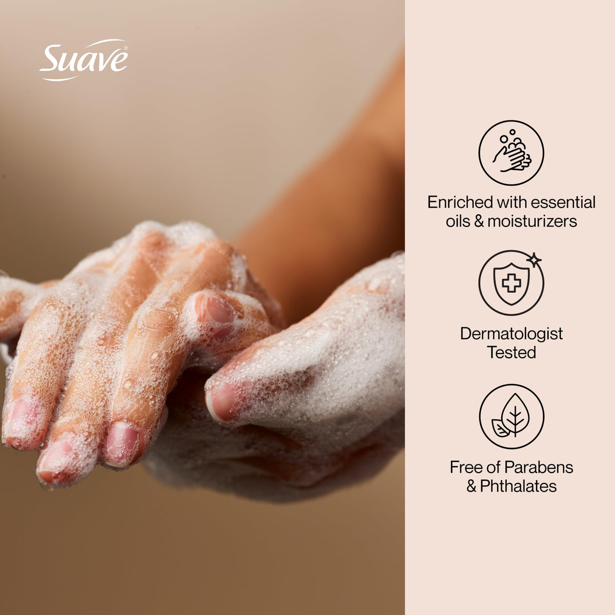 Suave Moisturizing Bulk Hand Wash Soap, Honey & Vanilla, 1 Gallon