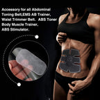 Buy now PAMASE 50/80 Pcs Gel Pads for Abs Stimulator - Replacement Pads for Abdominal Muscle Trainer, Reusable Ab Workout Toner Belt Accessory at indiglob india
