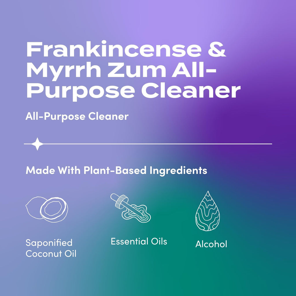Zum All-Purpose Cleaner - Frankincense & Myrrh, 16 fl oz