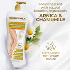 Goicoechea Arnica & Chamomile, Varicose Veins Cream, 13.5 Oz, 1-Pack | Improves Appearance of Varicose Veins, Body Lotion, Soothes Tired Legs, Hydrates & Refreshes Skin, Non-Greasy Daily Formula