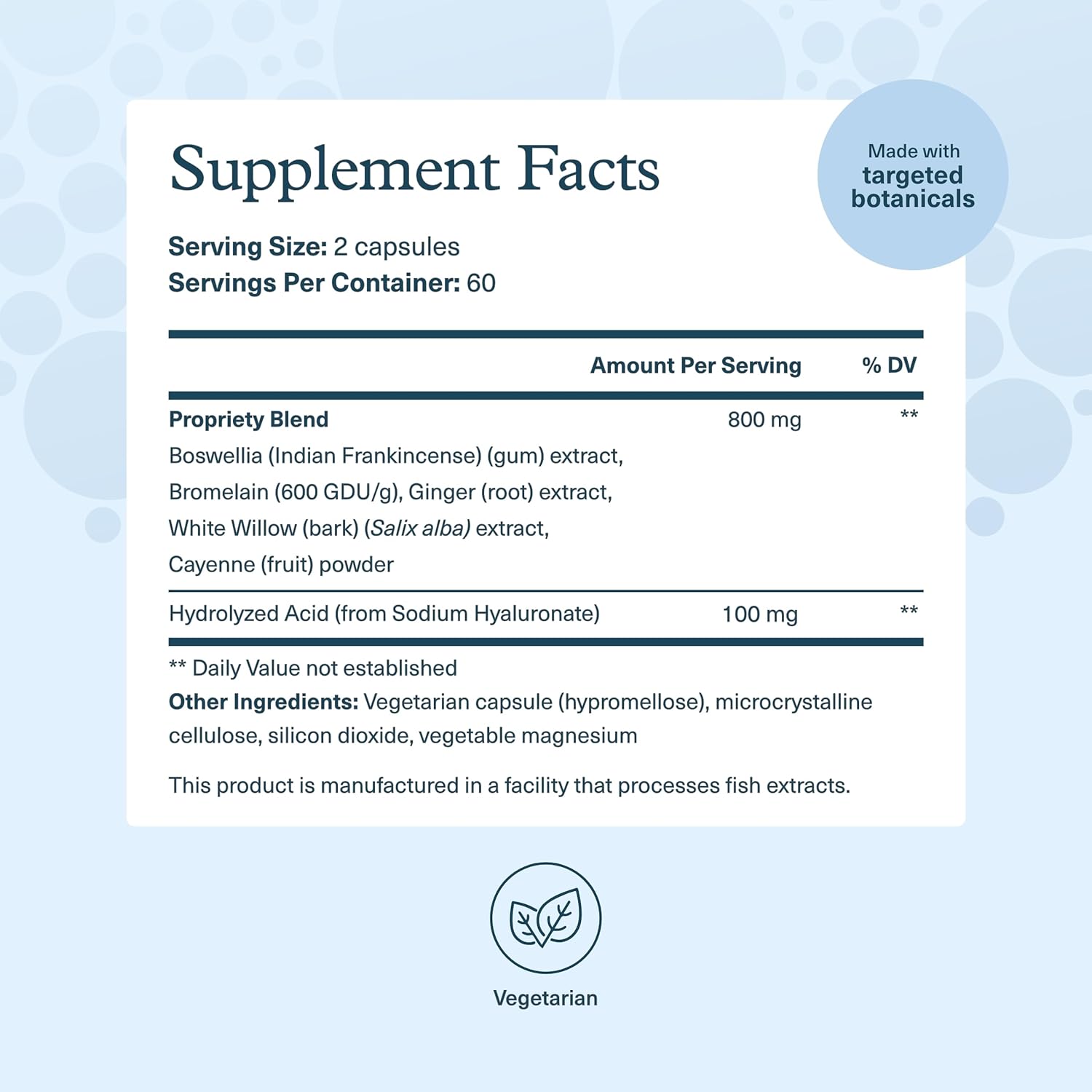 Buy now Youtheory Hyaluronic Acid Advanced Formula - Joint Support Supplement with Boswellia Extract* - Skin Health Supplement - Dairy, Soy & Gluten Free - 120 Vegetarian Capsules at indiglob india