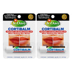 Dr. Dan's Cortibalm 1-Pack Lip Balm with 1% Hydrocortisone for Cracked Lips | Healing Lip Balm with Beeswax & Vitamin E, Lip Repair for Severely Chapped Lips, Dry Lips Repair, Moisturizing Hydrating