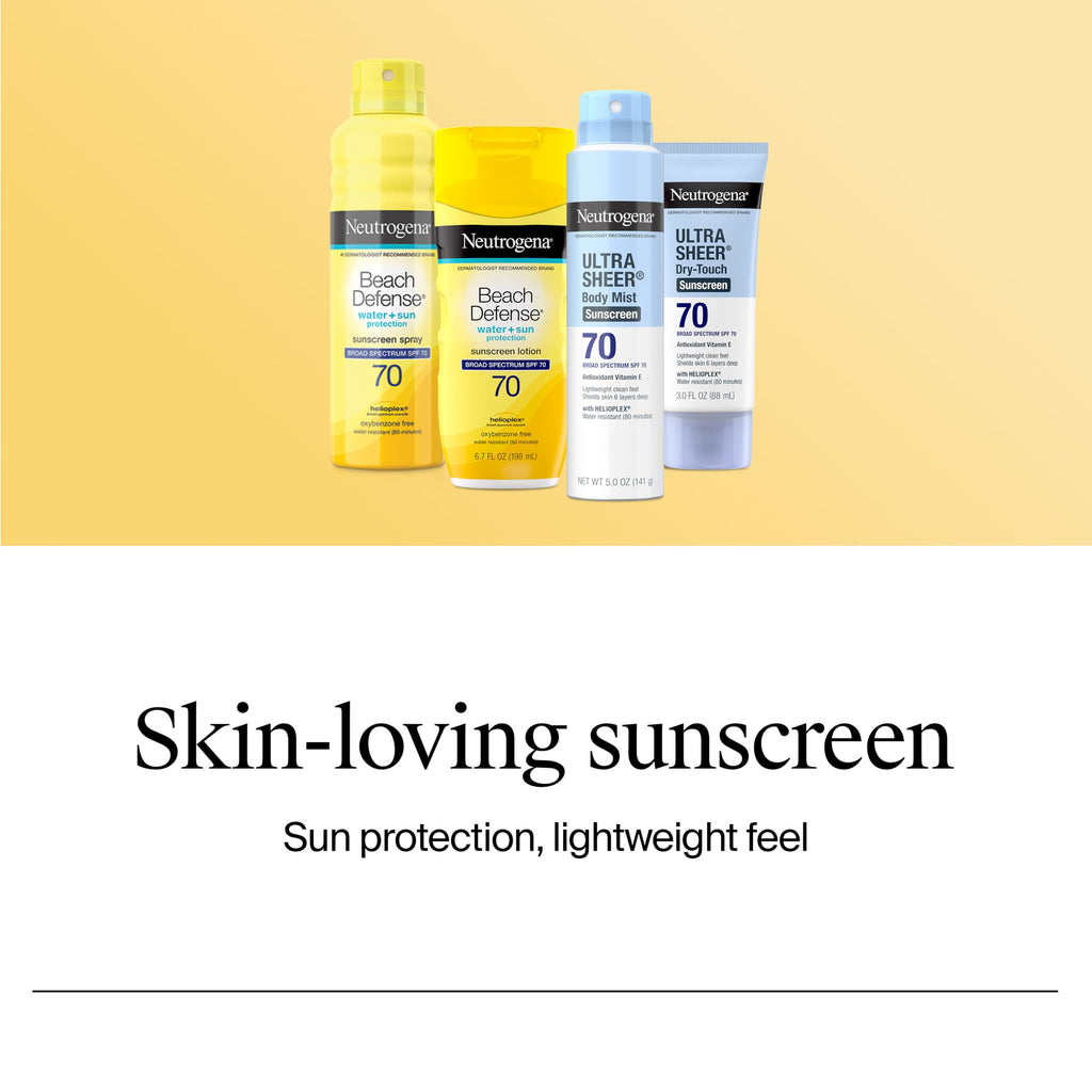 Neutrogena Beach Defense Sunscreen Stick SPF 50, 1.5 oz | Broad Spectrum SPF for UVA/UVB Protection, Water-Resistant up to 80 Minutes, No-Mess, Beach-Strength