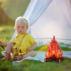 Buy now Boao 2 Set Fake Fire Fake Flame Camping Decoration 3D Cardboard Campfire Centerpiece Artificial Flames Campfire Party Decoration for Camp Bachelorette Christmas Party(12 x 10 Inch,Red Orange) at indiglob india