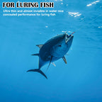 2 Pcs Fishing Thread, Invisible Fishing Bait Elastic Thread Clear Fishing String 0.2mm Length 656 Feet Per Spool Stretchy Fishing Line for Salmon Sturgeon Bass
