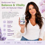 VH Nutrition VITEX+ | Vitex Chasteberry Supplement for Women | Hormonal Balance* and Fertility Support* | 650mg Per Serving of Vitex Berry Extract Powder | 60 Capsules