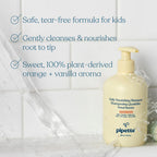 Pipette Daily Nourishing Shampoo and Conditioner Duo, Clean, Tear-Free Shampoo For Kids, Detangling Conditioner For Kids, Sulfate-Free, Paraben-Free, Silicone-Free, Hypoallergenic, Non-Toxic