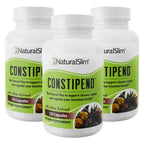 NaturalSlim Constipend Magnesium Oxide, 120 Vegetable Capsules, 3 Pack | Constipation Relief, Colon Cleanser and Stool Softener for Women and Men