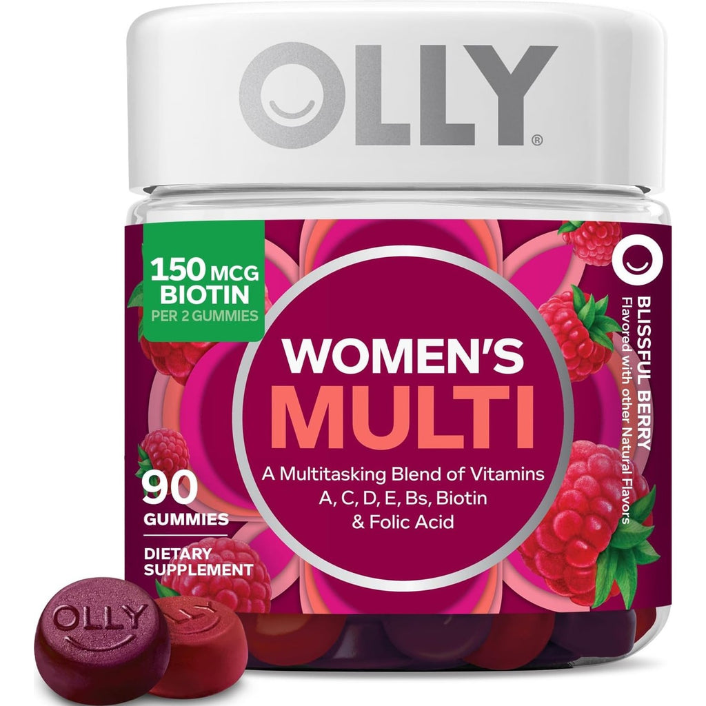 OLLY Women's Multivitamin, Supports Overall Wellness,* Biotin - 130 Count