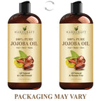 Buy now Handcraft Blends Jojoba Oil | 100% Pure and Natural | Ayurvedic Skin Care | Premium Grade Carrier Oil | Face | Skin | Hair | Massage | Cold-Pressed | Hexane-Free | 16 Fl Oz at indiglob india