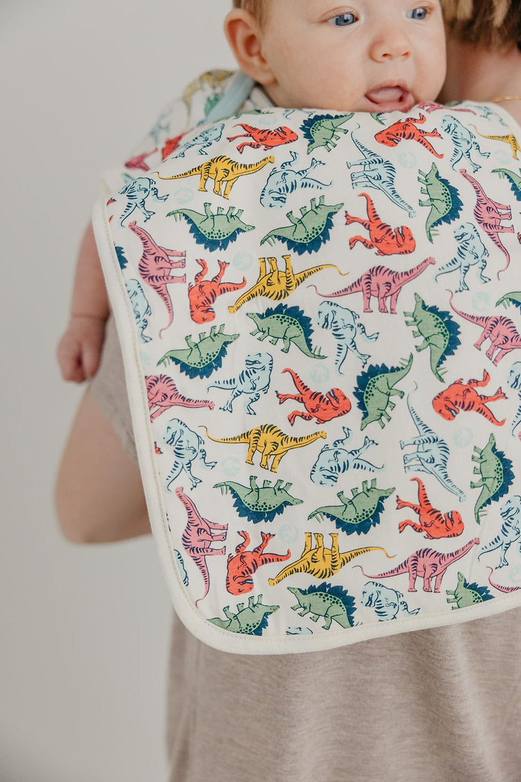 Buy now Copper Pearl Baby Burp Cloth Large 21''x10'' Size Premium Absorbent Triple Layer 3-Pack Gift Set Jurassic Park at indiglob india