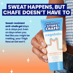 Megababe Thigh Rescue Gel, Stops Chafe, Sweat-Resistant, 2.5 fl oz