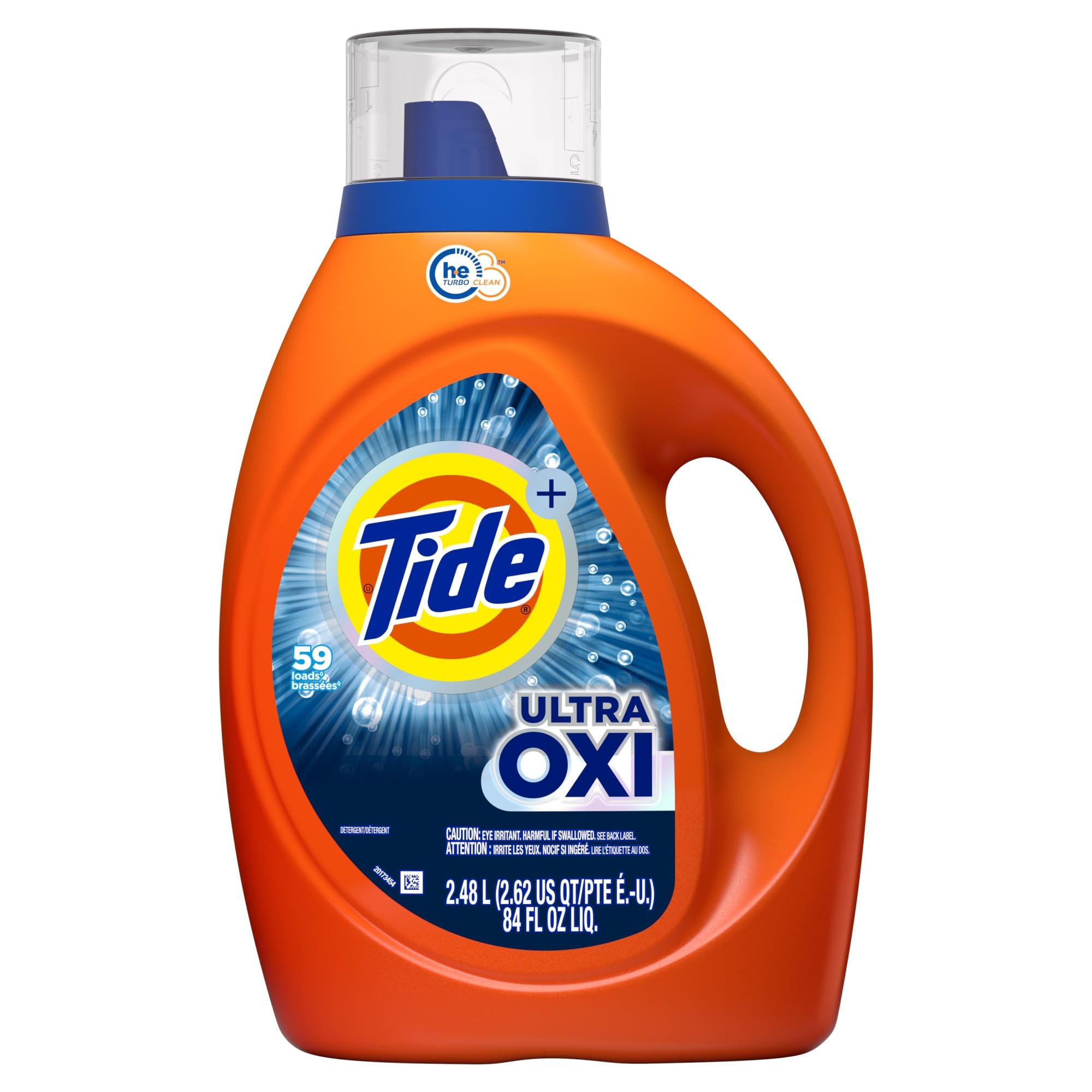 Buy now Tide Ultra Oxi Liquid Laundry Detergent, Fresh, 84 Fl Oz, Blue at indiglob india