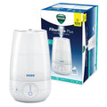 Buy now Vicks FilterFree Plus Cool Mist Plus Humidifier (VUL565), Medium Room ƒ??Filter-Free Cool Mist Humidifier for Baby, Kids and Adult Rooms, Works with Vicks VapoPads at indiglob india