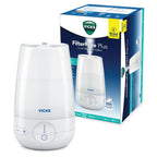 Buy now Vicks FilterFree Plus Cool Mist Plus Humidifier (VUL565), Medium Room ƒ??Filter-Free Cool Mist Humidifier for Baby, Kids and Adult Rooms, Works with Vicks VapoPads at indiglob india