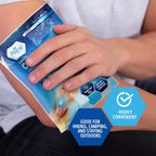 Buy now MED PRIDE Instant Cold Pack First Aid Kit Ice Pack for Injuries and Pain Relief, No Freezer Needed, 5in X 6in (6 Count (Pack of 1) Clear) at indiglob india