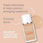 Buy now Neutrogena SkinClearing Oil-Free Makeup, Soft Beige 50, 1 Fl. Oz (Pack of 1) at indiglob india