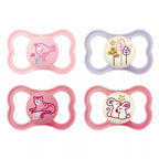 Buy now MAM Air Pacifier for Babies 6-16 Months, Extra Air Flow for Sensitive Skin, Glows in The Dark, Developed with Medical Experts, BPA-Free Skin Soft Silicone, 2 Count, with Sterilizer Case at indiglob india