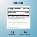 Buy now Jarrow Formulas MagMind - 90 Capsules - Includes Magnesium L-Threonate (Magtein) - Supports Brain Health & Function - 30 Servings at indiglob india