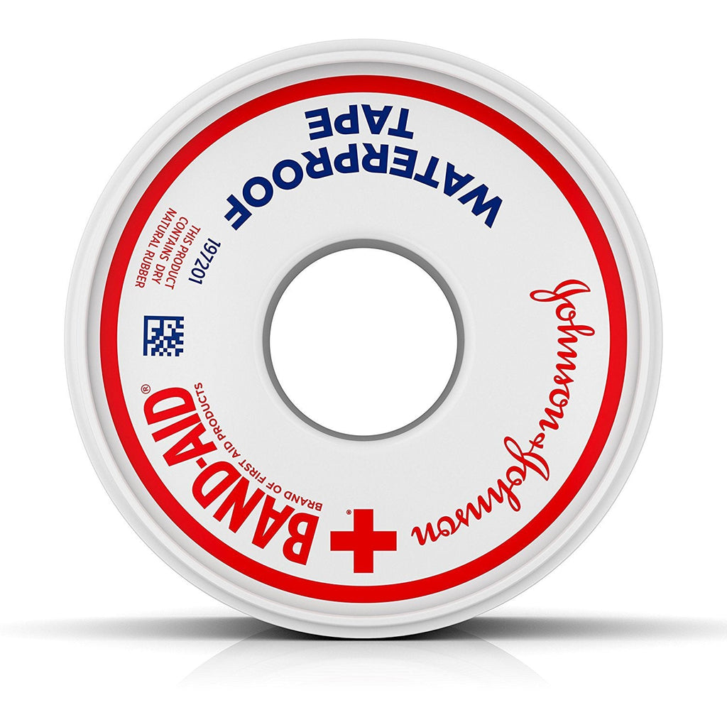 Buy now Band-Aid Brand of First Aid Products 100% Waterproof Self-Adhesive Medical Tape Roll to Secure Bandages, Durable First Aid Wound Care Bandaging Tape, 1 Inch by 10 Yards (Pack of 2) at indiglob india