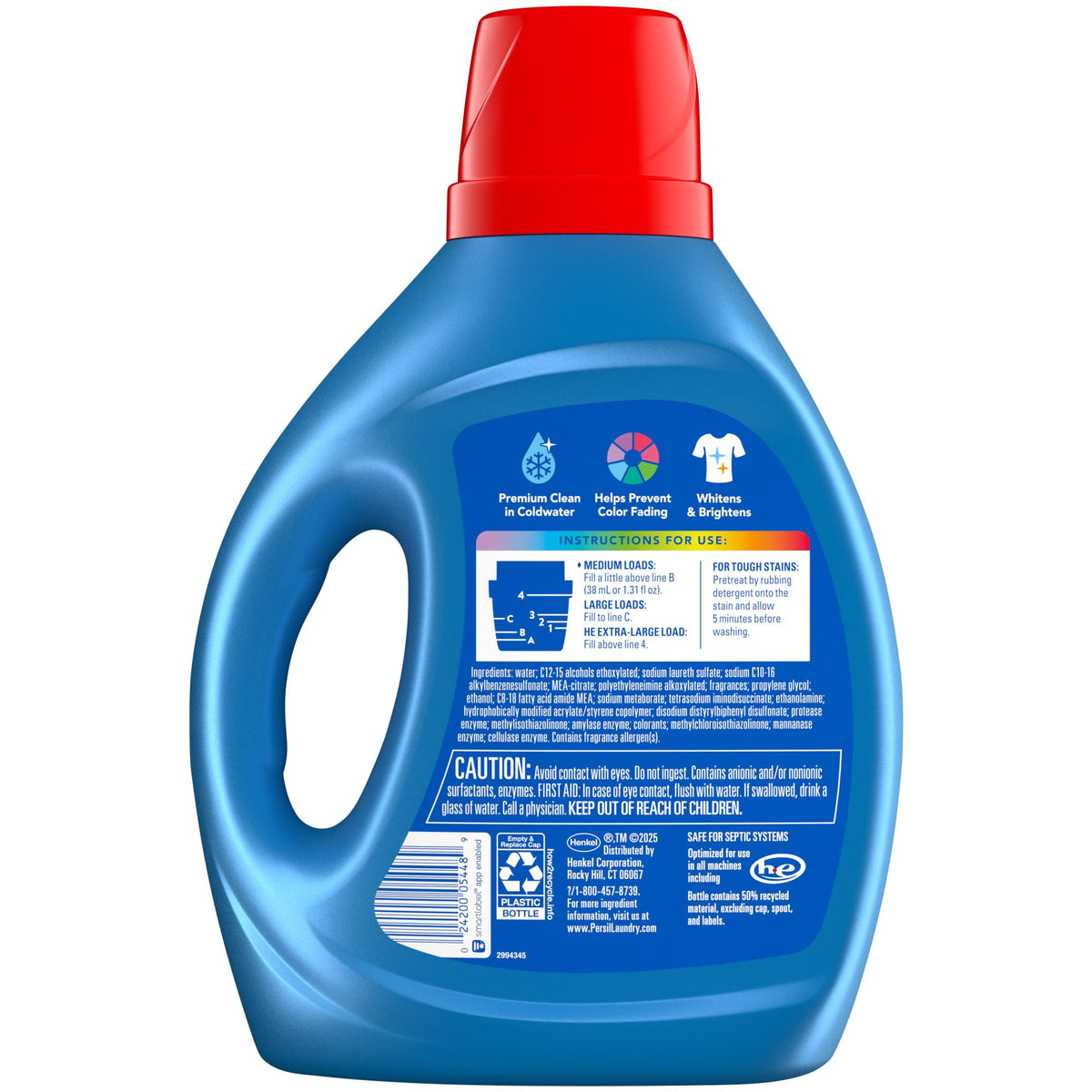 Persil Original Liquid Laundry Detergent, 64 Loads, 84 Fl Oz