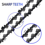 2PC 8 Inch Pole Saw Chain for Dewalt DCPS620B DCPS620M1 Chainsaw, 8" Replacement Chain for Dewalt DCCS623B DCCS623L1