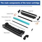 TN730 TN-730 Black Toner Cartridges 2 Pack Compatible TN730 Toner