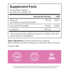FLO Acne Supplement for Clearer Skin with Zinc & Vitamin E – 30-Day Supply