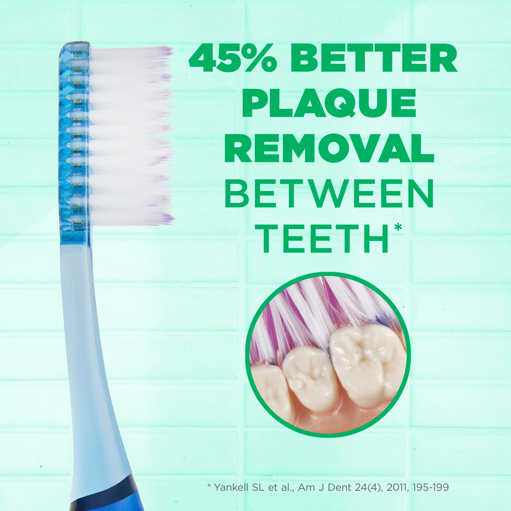 GUM Deep Clean Technique Soft Toothbrush, Full Head, 2 Count