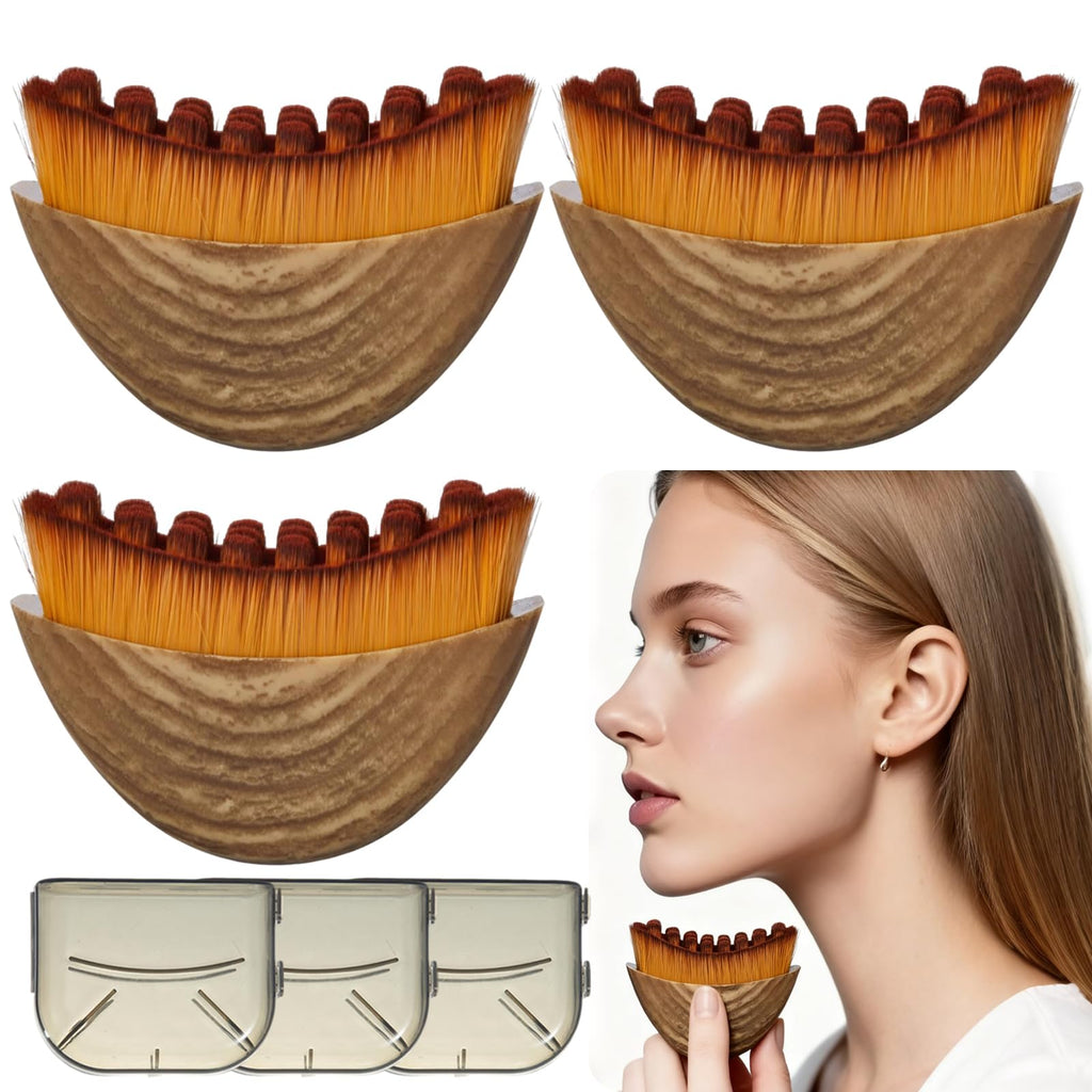 3 Pack Lymphatic Contour Face Brush
