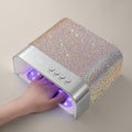 GAOY Professional UV Nail Lamp, Big Cavity Design for Long Nails, Diamond | Fast Curing Light, Infrared Sensor, Acrylic Polish, 3 Timer 30/60/99s, DIY at Home Salon, Gift for Women, Manicurist