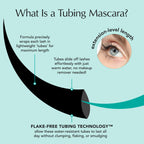 Thrive Causemetics Liquid Lash Extensions Mascara, Brown Black Shade | Tubing Formula Lengthens, Volumizes & Curls, Smudge Proof, Washable, No Clumping or Flaking, Cruelty Free, Crystal Shade