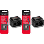 Revlon Universal Points Sharpener for Wooden & Plastic Makeup Pencils, Fits Small to Large Sizes, Easy to Clean, 1 Count