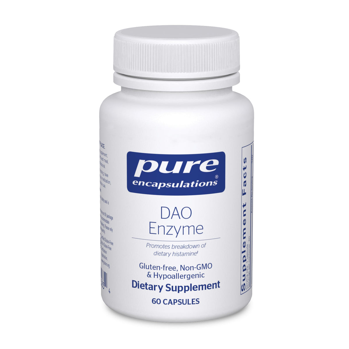 Pure Encapsulations DAO Enzyme, 60 Capsules
