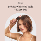 Buy now Kitsch Heat Protection Spray for Hair â€“ Heat Protectant for Hair with Argan Oil â€“ Styling Hair Spray for Frizz Control, Shine & Damage Protection â€“ Protects Strands | Ideal Gifts for Women â€“ 6.8oz at indiglob india