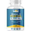 Omega 3 Fish Oil with Maximum EPA DHA - Supports Brain, Liver, Heart & Immunity - Made in The USA - 150 Softgels