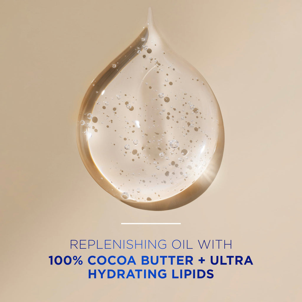 Vaseline Intensive Care Cocoa Radiant for Glowing Skin Body Gel Oil Made with Pure Cocoa Butter + Replenishing Oils 6.8 fl oz | Body moisturizer for dry skin, with 100% Pure Cocoa Butter & Replenishing Oils for a healthy glow, Intensive Care