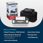 OMRON Complete 2-in-1 Blood Pressure Monitor + EKG for Home Use
