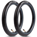 Heavy-Duty 14 x 2.125 Inner Tube 14 Inch Electric Bike Tubes with Angled Valve Stem for Replacement Electric Scooters and E-Bike Tire Tube 2 Packs