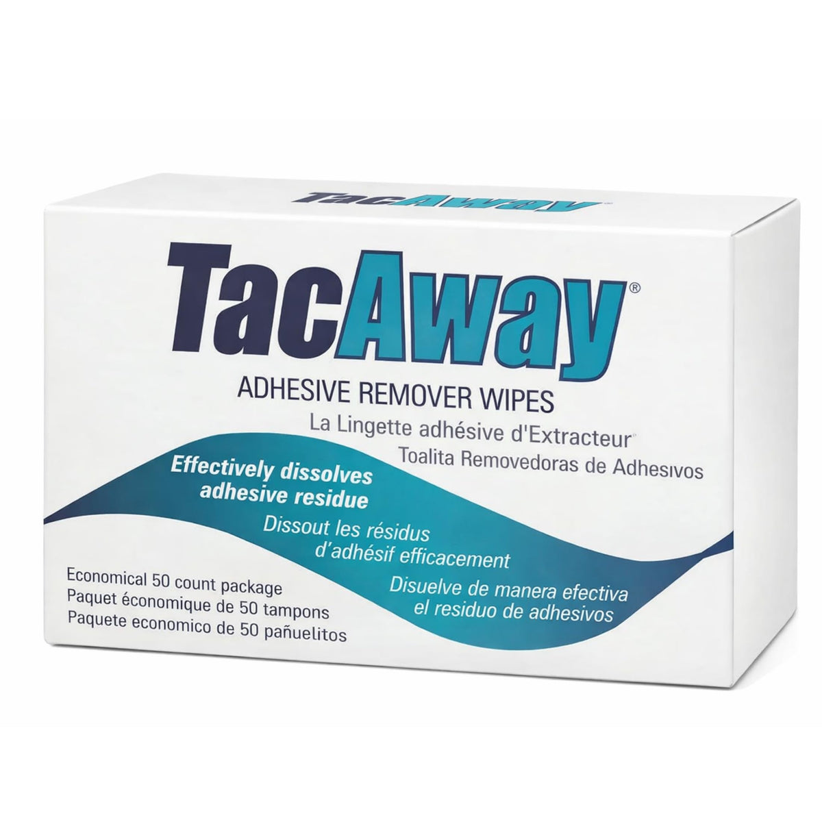 Torbot Trms408W - Tacaway Adhesive Remover Wipe, Non-Acetone, 50/Box